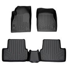 Load image into Gallery viewer, Smartliner Custom Floor Mats 2 Row Liner Set Black Compatible With 2011-2015 Chevrolet Cruze / 2016 Cruze Limited (SA0098/B0098)