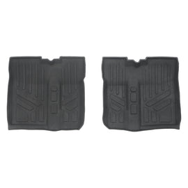 SMARTLINER All Weather Protection Custom Fit Black 2nd Row Rugged Rubber Floor Liner Compatible With 2020-2024 Polaris RZR Pro R/Turbo R/Pro XP (UB0125)