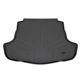 SMARTLINER All Weather Custom Fit Cargo Trunk Liner Floor Mat Black Compatible With 2018-2025 Toyota Camry (SD0330)