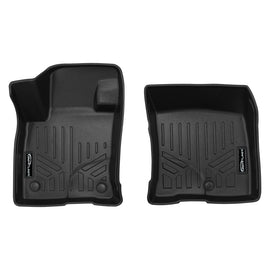 SMARTLINER Custom Fit All Weather Black 1st Row Floor Mat Liner Set Compatible With 2021-2024 Ford Bronco Sport & 2022-2024 Ford Maverick (SA0546)