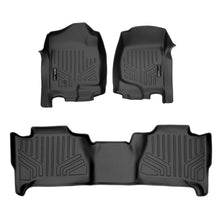 Load image into Gallery viewer, SMARTLINER Custom Fit All Weather Protection Black 2 Row Floor Liners Compatible With 2007-2014 Cadillac Escalade (SA0015/B0099)