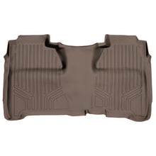 Load image into Gallery viewer, SMARTLINER Custom Fit Floor Mats 2nd Row Liner Tan Compatible With Crew Cab 2014-2018 Silverado/Sierra 1500 - 2015-2019 2500/3500 HD (SB1136)