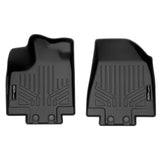 SMARTLINER Custom Fit Floor Mats 1st Row Liner Set Black Compatible With 2022-2023 Nissan Pathfinder/Infiniti QX60 (SA0567)