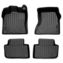 Load image into Gallery viewer, SMARTLINER Custom Fit Floor Mats 2 Row Liner Set Black Compatible With 2014-2021 Porsche Macan - All Models (SA0214/B0215)