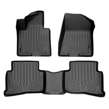 Load image into Gallery viewer, SMARTLINER Custom Fit All weather Floor Mats 2 Row Liner Set Black Compatible With 2020-2022 Hyundai Tucson (SA0244/B0536)