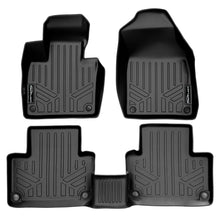 Load image into Gallery viewer, SMARTLINER Custom Fit Floor Mats 2 Row Liner Set Black Compatible With 2016-2023 Volvo XC90 (SA0223/B0611)