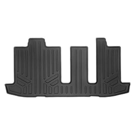 SMARTLINER Custom Fit All Weather Protection Black 3rd Row Liner Compatible With 2014-2020 Infiniti QX60 (SC0131)