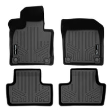 Load image into Gallery viewer, SMARTLINER Custom Fit All Weather 2 Row Black Floor Mat Liner Set Compatible With 2018-2023 Volvo XC60 (SA0604/B0604)