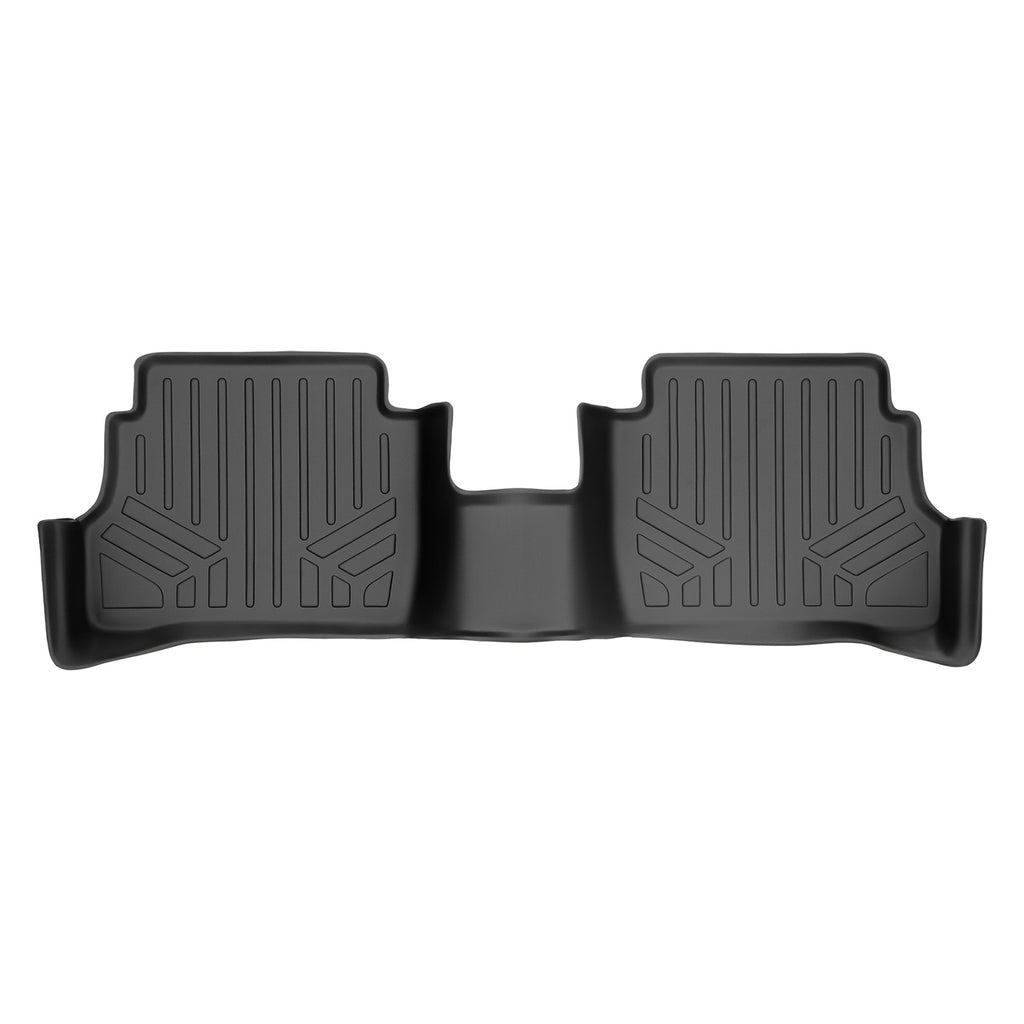 SMARTLINER Custom Fit All Weather Protection Black 2nd Row Liner Compatible With 2017-2021 Mazda CX-5 (SB0301)