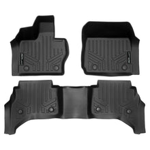 Load image into Gallery viewer, SMARTLINER All Weather Protection Custom Fit Black 2 Row Floor Mat Liner Set Compatible With 2022-2024 Range Rover Standard Wheelbase (SA0703/B0703)