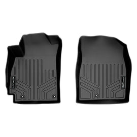 SMARTLINER Custom Fit All Weather Protection Black 1st Row Liners Compatible With 2019-2022 Hyundai Veloster / Veloster N (SA0406)