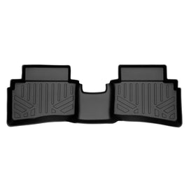SMARTLINER All Weather Custom Fit Floor Mats 2nd Row Liner Black Compatible With 2020-2024 Hyundai Venue (SB0492)