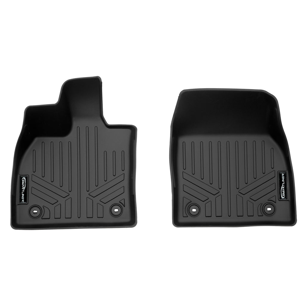 SMARTLINER All Weather Protection Custom Fit Black 1st Row Floor Mat Liner Set Compatible With 2023-2024 Lexus RZ (SA0702)