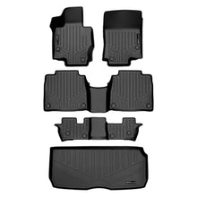Load image into Gallery viewer, SMARTLINER Floor Mats 3 Rows - Cargo Liner Behind 3rd Row Set Black 2020-2023 Mercedes-Benz GLS-Class 7 Passenger W/ Bench Seats (SA0471/B0498/C0498/E0498)
