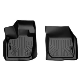 SMARTLINER Custom Fit Floor Mats 1st Row Liner Set Black Compatible With 2017-2020 Ford Fusion / 2017-2020 Lincoln MKZ (SA0260)