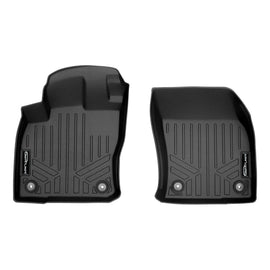 SMARTLINER Custom Fit Floor Mats 1st Row Liner Set Black Compatible With 2018-2023 Volkswagen Tiguan - All Models (SA0270)