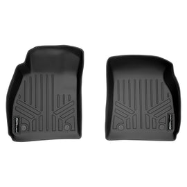 SMARTLINER Custom Fit Floor Mats 1st Row Liner Set Black Compatible With 2010-2016 Buick LaCrosse (SA0189)