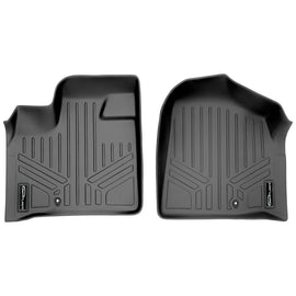 SMARTLINER Custom Fit Floor Mats 1st Row Liner Set Grey Compatible With 2008-2020 Grand Caravan / 2008-2016 Town & Country (SA2046)