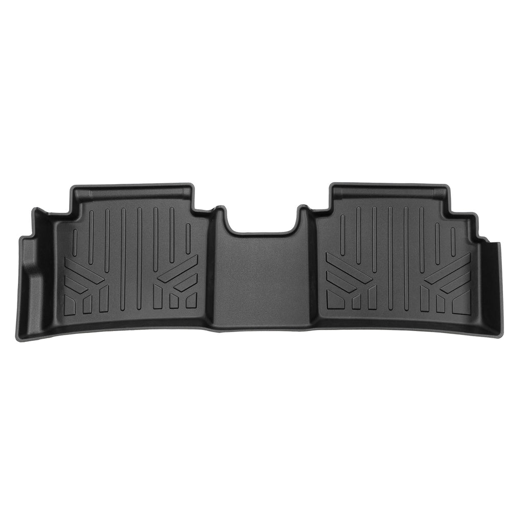 SMARTLINER All Weather Protection Custom Fit Black 2nd Row Floor Mat Liner Set Compatible With 2019-2024 Kia Forte (SB0735)