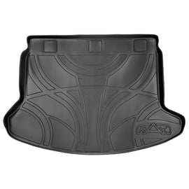 SMARTLINER All Weather Custom Fit Cargo Trunk Liner Floor Mat Black Compatible With 2008-2013 Nissan Rogue / 2014-2015 Rogue Select (SD0050)