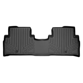 SMARTLINER Custom Fit Floor Mats 2nd Row Liner Black Compatible With 2016-2020 Kia Sorento - All Models (SB0191)
