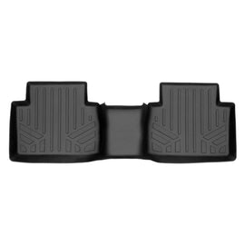 SMARTLINER Custom Fit Floor Mats 2nd Row Liner Black Compatible With 2018-2022 Toyota Camry Hybrid Models Only (SB0449)