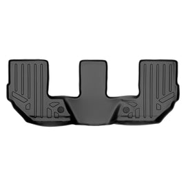 SMARTLINER Custom Fit Floor Mats 3rd Row Liner Black Compatible With 2016-2023 Volvo XC90 (SC0223)