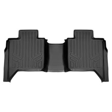 Load image into Gallery viewer, SMARTLINER Custom Fit Black 2nd Row Floor Mat Liner Set Compatible With 2022-2023 Toyota Tundra CrewMax Cab with 2nd Row Underseat Storage (SB0593)