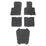 SMARTLINER All Weather Protection Custom Fit 2 Row & Cargo Bed Rugged Rubber Floor Liner Set Compatible With 2020-2024 Polaris RZR Turbo / Pro XP (UA0125/UB0125/UK0136)