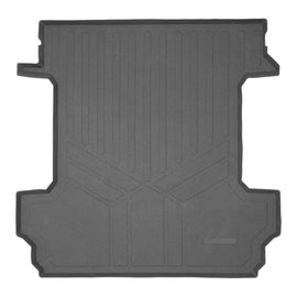 SMARTLINER Truck Rugged Rubber Bed Mat Liner Compatible With 2019-21 Silverado / GMC Sierra Only Fits Crew Cab with 5'8