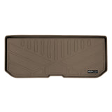 SMARTLINER Cargo Trunk Liner Floor Mat Behind 3rd Row Tan Compatible With 16-2022 Honda Pilot (SE1200)