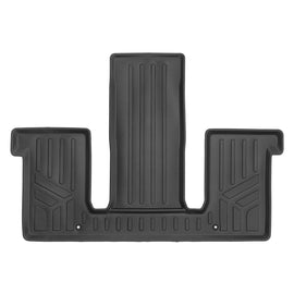 SMARTLINER All Weather Custom Fit Black 3rd Row Floor Mat Liner Set Compatible With 2024 Kia EV9 (SC0737)