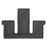 SMARTLINER All Weather Custom Fit Black 3rd Row Floor Mat Liner Set Compatible With 2024 Kia EV9 (SC0737)