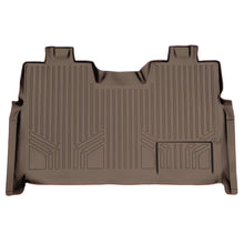 Load image into Gallery viewer, SMARTLINER Custom Fit Floor Mats 2nd Row Liner Tan Compatible With 2009-2014 Ford F-150 SuperCrew Cab (SB1028)