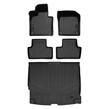 Load image into Gallery viewer, SMARTLINER Custom Fit All Weather 2 Row Floor Mats &amp; Cargo Liner Set Black Compatible With 2018-2023 Volvo XC60 (SA0604/B0604/D0604)