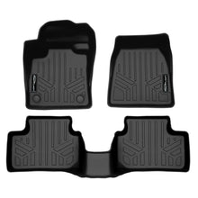 Load image into Gallery viewer, SMARTLINER Custom Fit All Weather 2 Row Black Floor Mat Liner Set Compatible With 2021-2023 Volvo XC40 Recharge (SA0617/B0617)