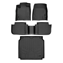 Load image into Gallery viewer, SMARTLINER Custom Fit All Weather Protection Black 2 Row Floor Liners &amp; Cargo Liner behind the 2nd Row Seats Compatible With 2023-2025 Acura Integra (SA0586/B0586/D0681)