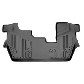 SMARTLINER Custom Fit Floor Mats 3rd Row Liner Grey Compatible With 2016-2022 Honda Pilot 8 Passenger Model (SC2200)