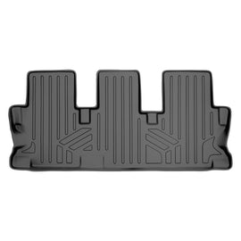 SMARTLINER Custom Fit Floor Mats 3rd Row Liner Grey Compatible With 2014-2019 Toyota Highlander with 2nd Row Bench Seat (SC2152)
