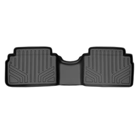SMARTLINER Custom Fit Floor Mats 2nd Row Liner Black Compatible With 2011-2016 Kia Sportage / 2010-2015 Hyundai Tucson (SB0056)