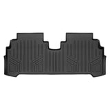 SMARTLINER All Weather Custom Fit Black 2nd Row Floor Mat Liner Set Compatible With 2022-2024 Chevrolet Bolt EUV (SB0673)