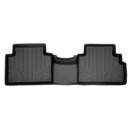 SMARTLINER Custom Fit Floor Mats 2nd Row Liner Black Compatible With 2020-2022 Kia Soul (SB0461)