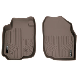 SMARTLINER Custom Fit Floor Mats 1st Row Liner Set Tan Compatible With 2006-2012 Toyota RAV4 (SA1019)