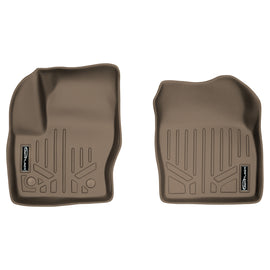 SMARTLINER Custom Fit All Weather Protection Tan 1st Row Liners Compatible With 2013-2019 Ford Escape (SA1115)