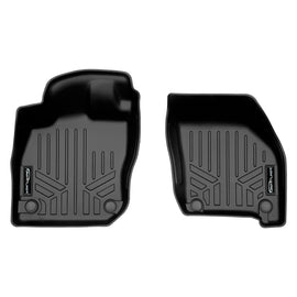 SMARTLINER Custom Fit All Weather Protection Black 1st Row Liners Compatible With 2022-2025 Audi S3 (SA0646-N1)