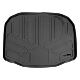 SMARTLINER All Weather Custom Fit Cargo Trunk Liner Floor Mat Behind 3rd Row Black Compatible With 2011-2019 Ford Explorer (SE0082)