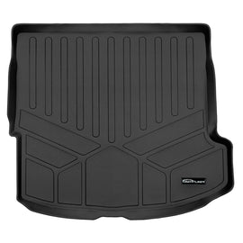 SMARTLINER Custom Fit All Weather Protection Black Cargo Liner behind the 2nd Row Seats Compatible With 2022-2025 Audi S3 (SD0646-N1)