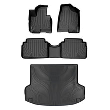 Load image into Gallery viewer, SMARTLINER Custom Fit Floor Mats 2 Rows and Cargo Liner Set Black Compatible With 2014-2015 Hyundai Tucson (SA0234/B0056/D0056)