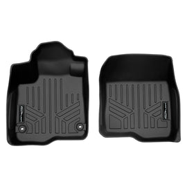 SMARTLINER All Weather Custom Fit Black 1st Row Floor Mat Liner Set Compatible With 2023-2025 Honda CR-V & CR-V Hybrid (SA0665)