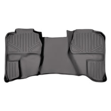 Load image into Gallery viewer, SMARTLINER Custom Fit Floor Mats 2nd Row Liner Grey Compatible With 2007-2013 Silverado/Sierra 1500/2500/3500 HD Extended Cab (SB2097)